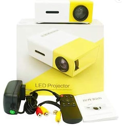 SQUL Mini Projector for Home 4K 1080P Home Theater Outdoor Movie Video Mini Projector with USB Interfaces and Remote Control - Squl Tech