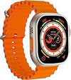 SQUL T800 Ultra Smart Watch 1.99" Series 8 HD Display - Campatible for Apple & Android -Bluetooth Call, Fitness Tracker, Voice Assistance (Orange) - Squl Tech 