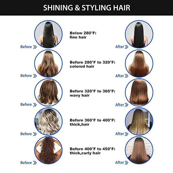 SQUL Hair Straightner Comb