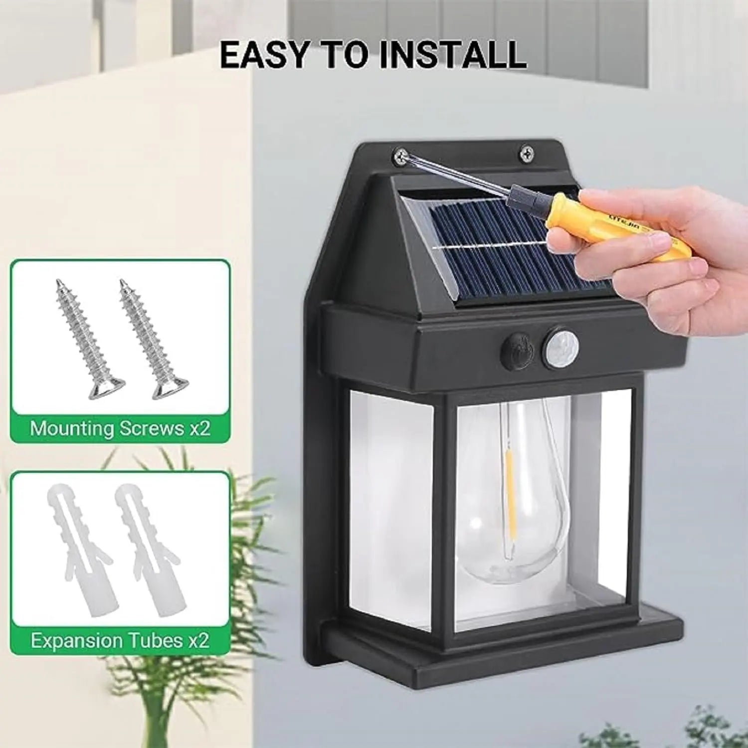 SQUL Compact House Solar Light for Outdoor Garden Decoration - Squl Tech 