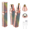 SQUL Portable eyebrow trimmer for women, epilator for women, facial hair remover for women,Face, Lips, Nose Hair Removal Electric Trimmer with Light - Squl Tech 