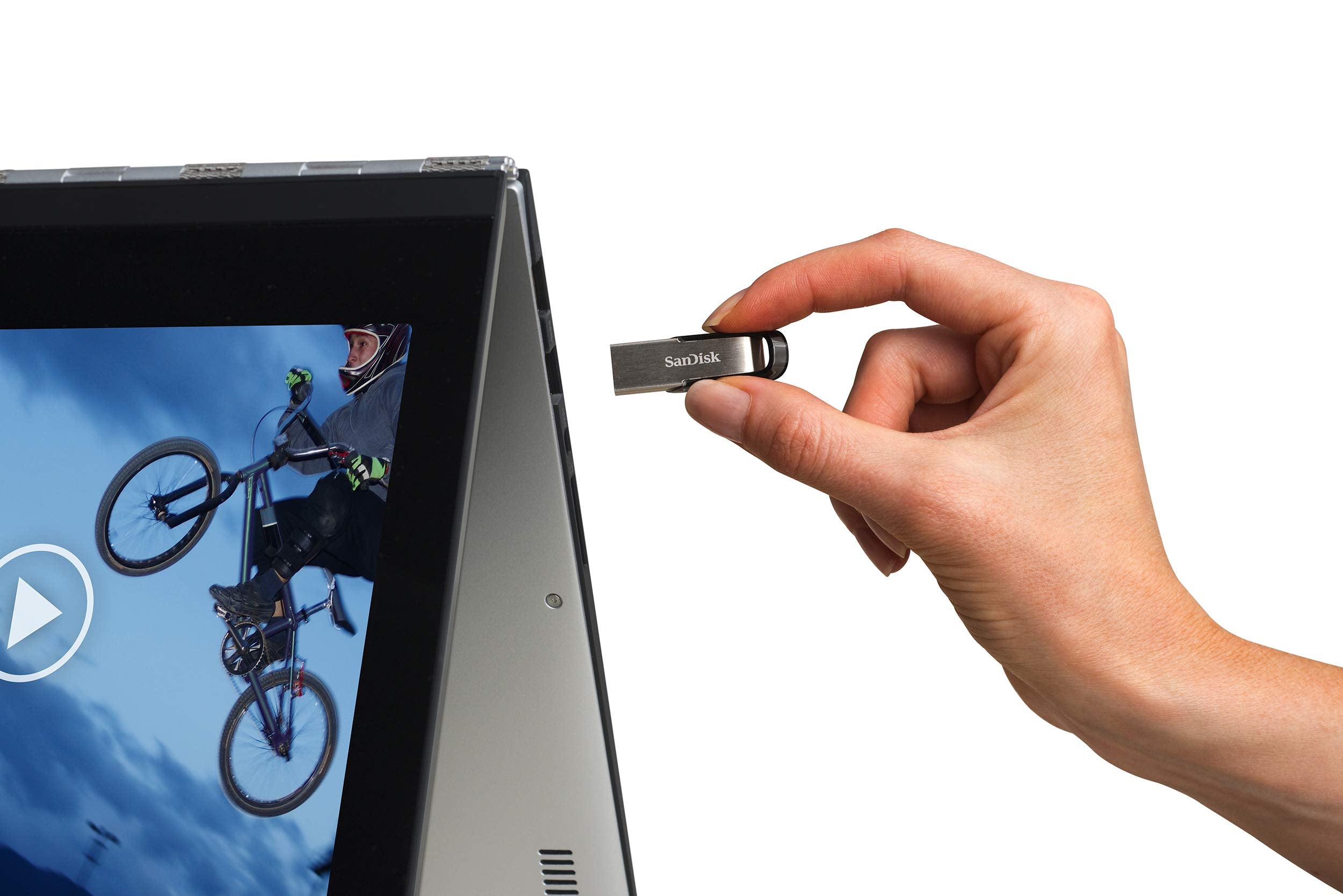 SanDisk Ultra Flair 64GB USB 3.0 Pen Drive, MulticolorSqul Tech